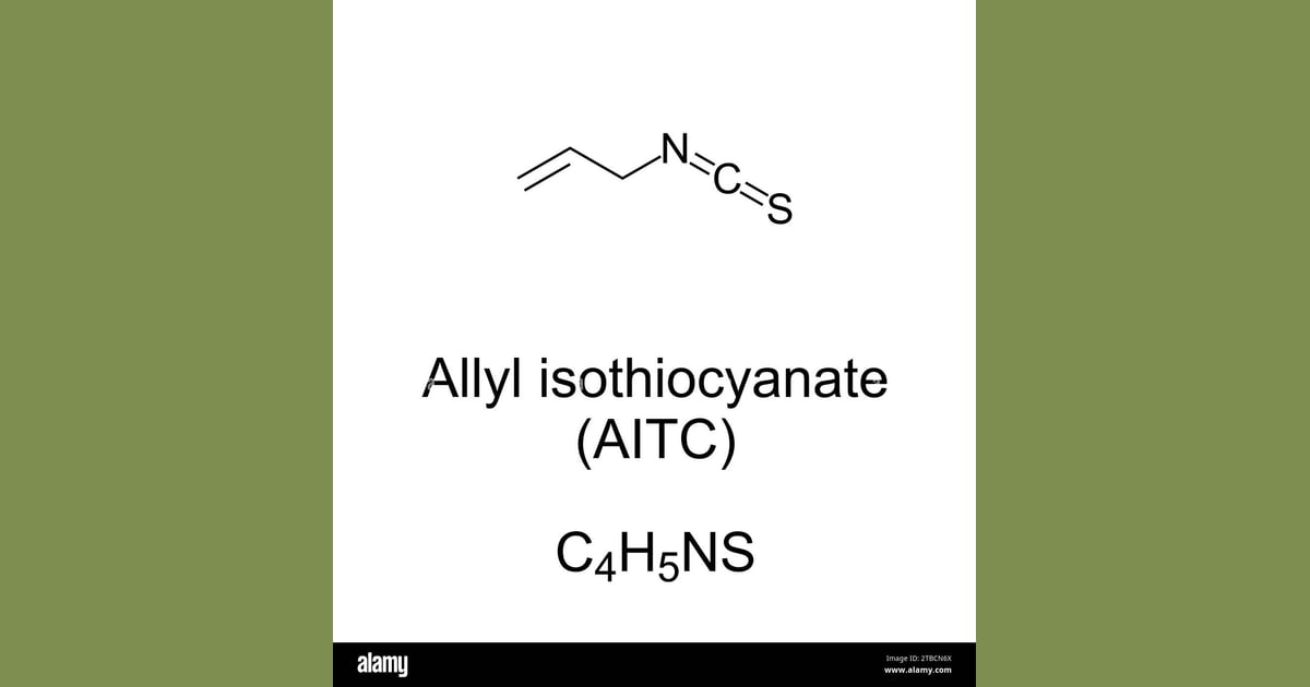 Alil Isotiosianat - Lachrymatory hi-res stock