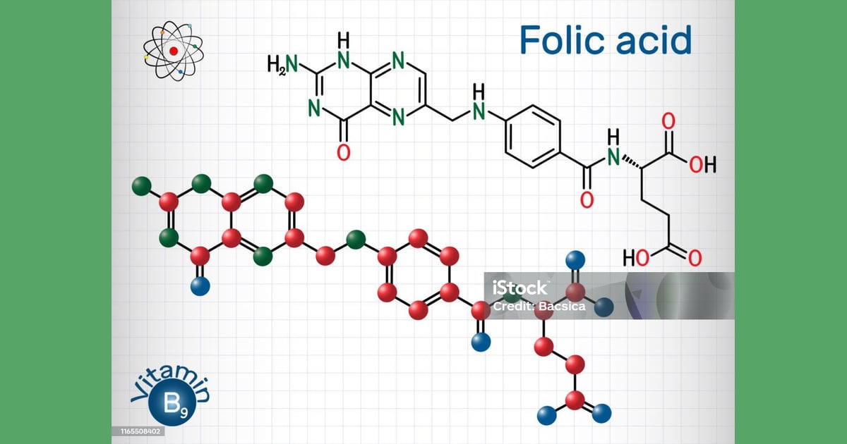 Asam Folat (Vitamin B9) - Asam Folat Molekul