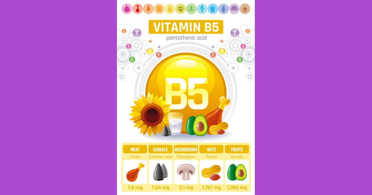 Asam Pantotenat (Vitamin B5) - 250+ Asam Pantotenat