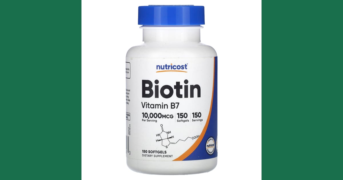 Biotin (Vitamin B7) - Nutricost, Biotin, Vitamin