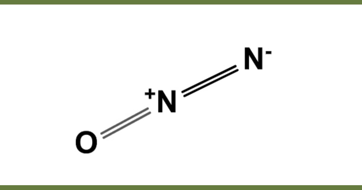 Dinitrogen Monoksida - Dinitrogen Monoxide Formula