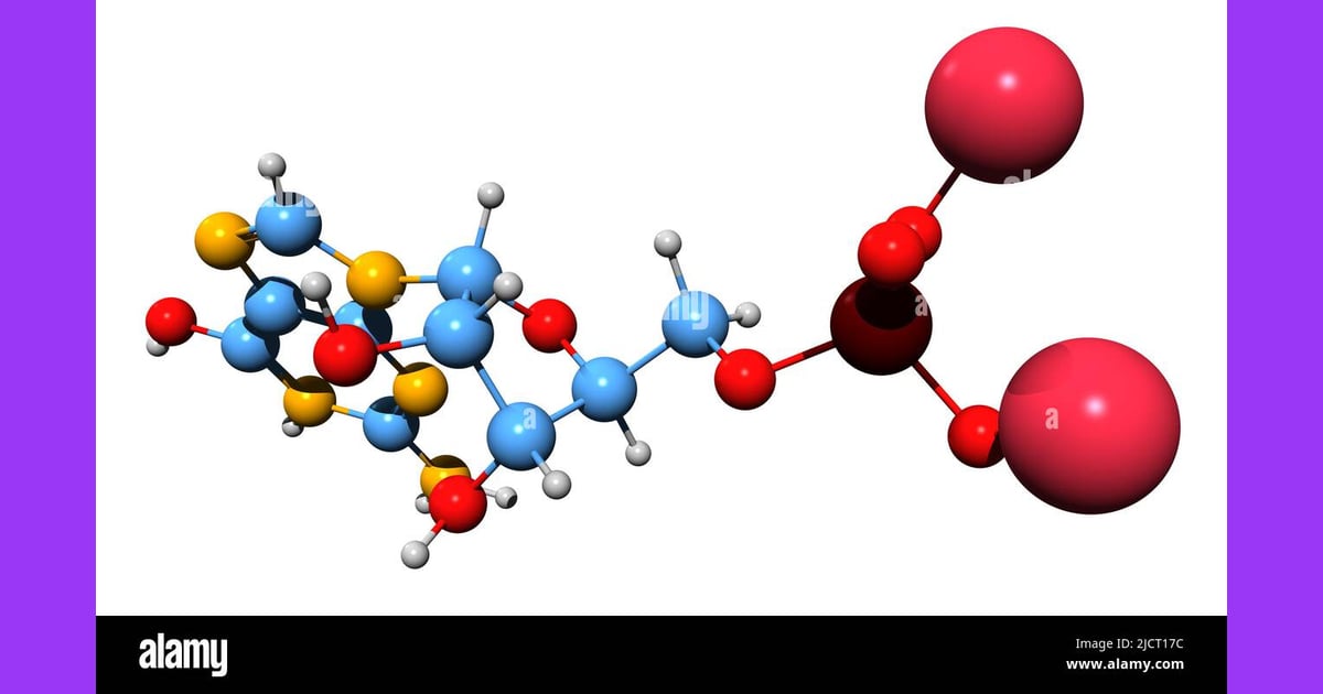 Disodium Guanilat - 3D image of