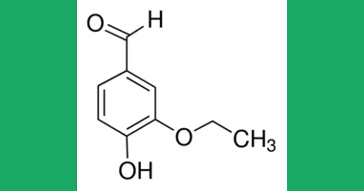 Etil Vanilin - Structure of Ethyl