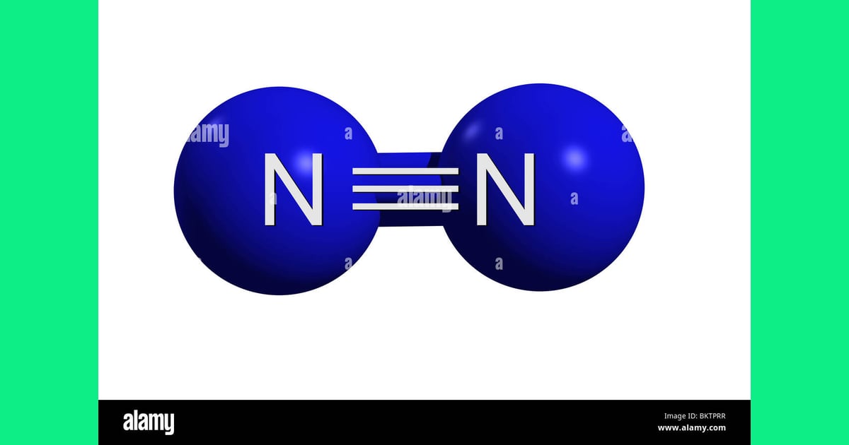 Gas Nitrogen - Lewis Structure Of