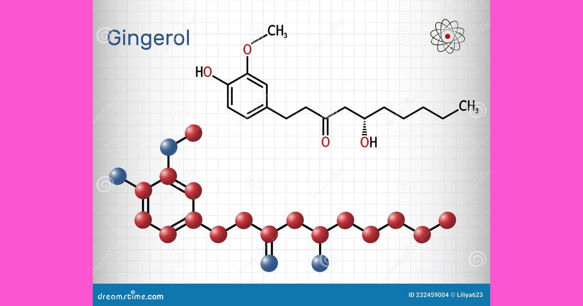 Gingerol - Gingerol Molecule, Molecular