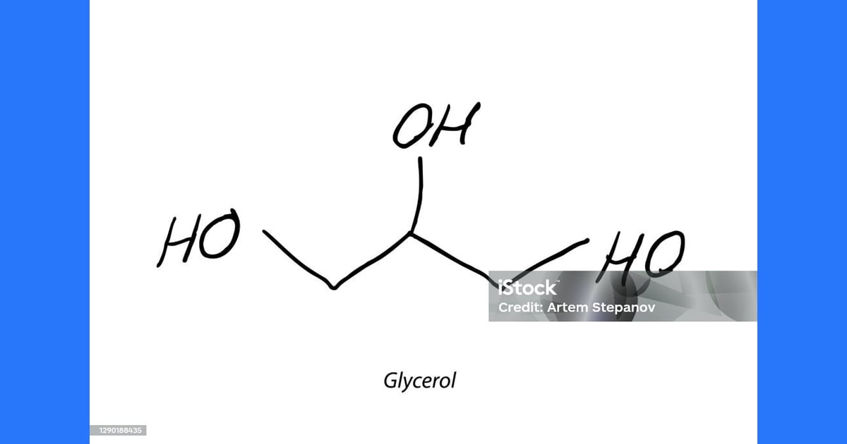 Gliserol - Rumus Molekul Gliserol