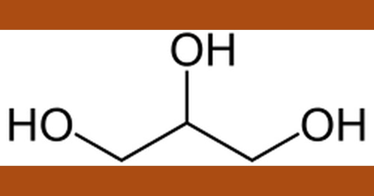 Gliserol - Yuherni: Rumus Kimia