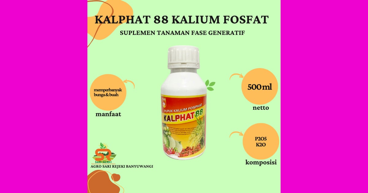 Kalium Fosfat - PUPUK KALIUM FOSFAT