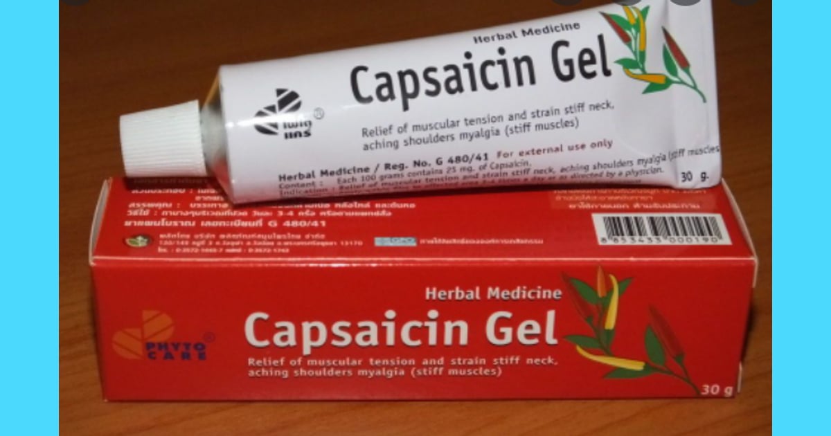 Kapsaisin - Kapsaisin (Capsaicin) Krem