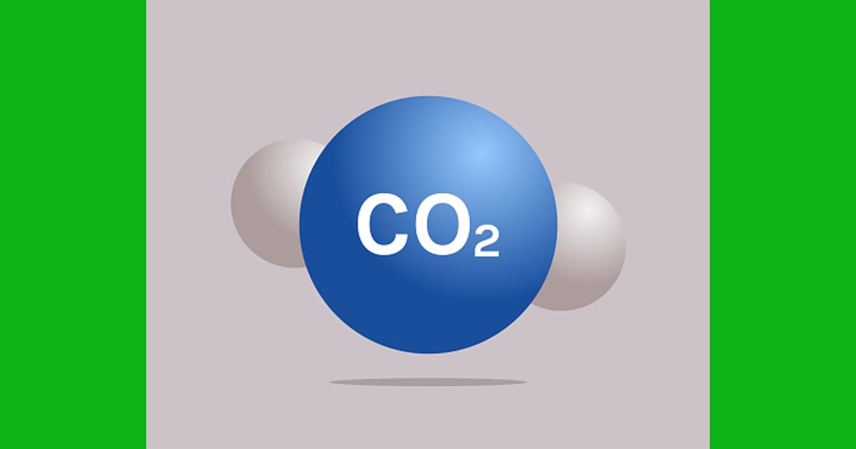 Karbon Dioksida - Co2 Molekul Gas