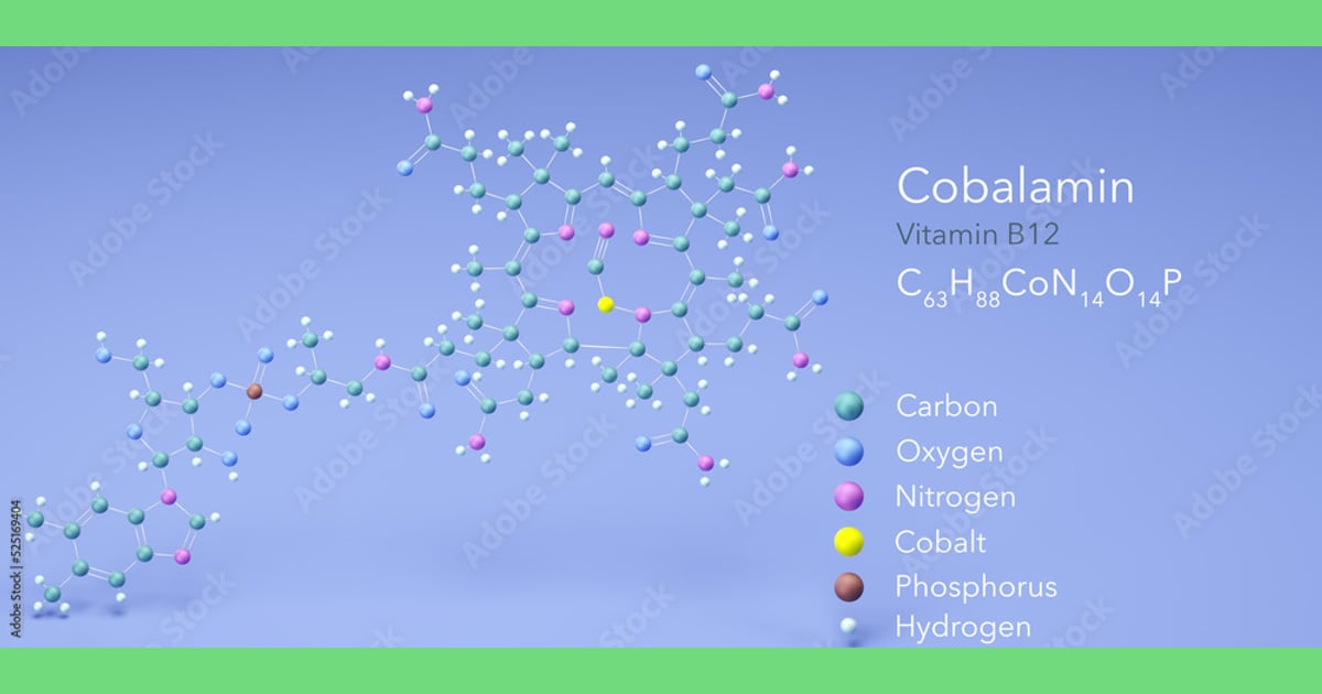 Kobalamin (Vitamin B12) - cobalamin, vitamin b12,