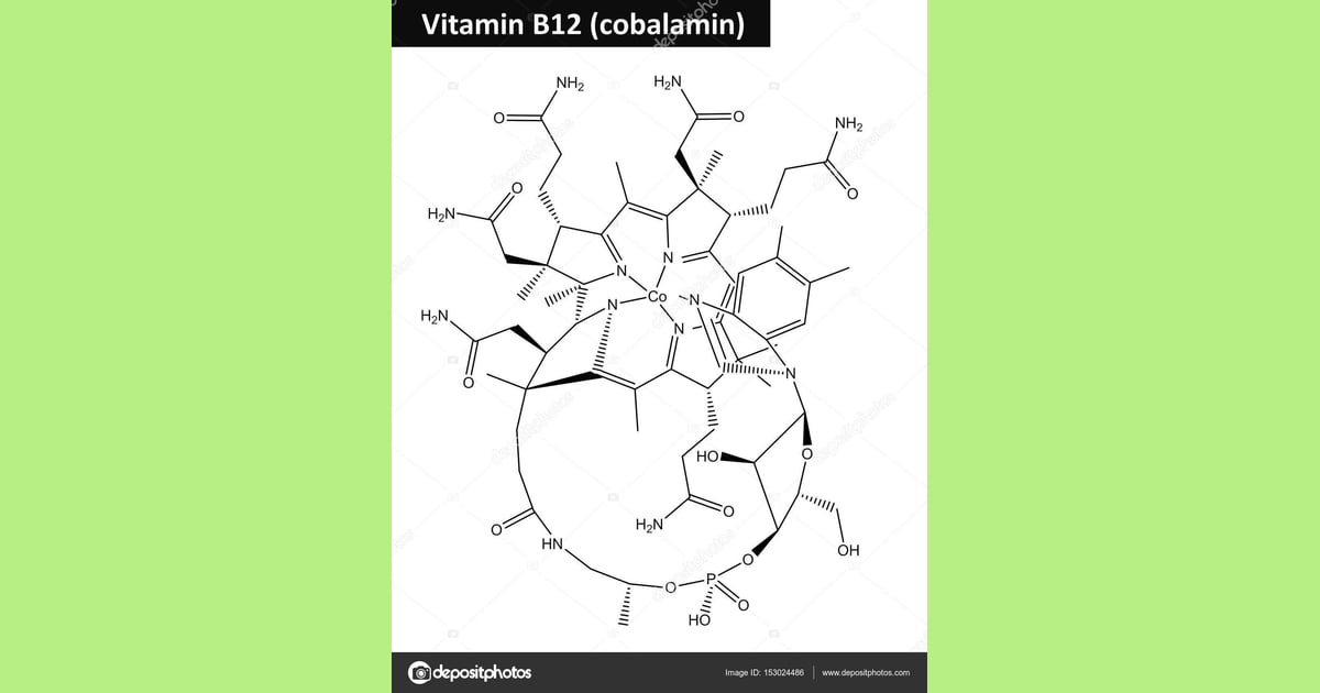 Kobalamin (Vitamin B12) - Vitamin B12 Structure