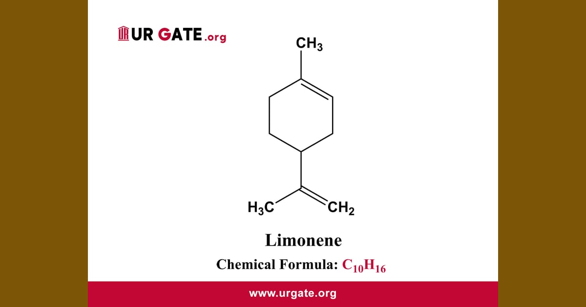 Limonena - Limonene (C10H16) Structure,