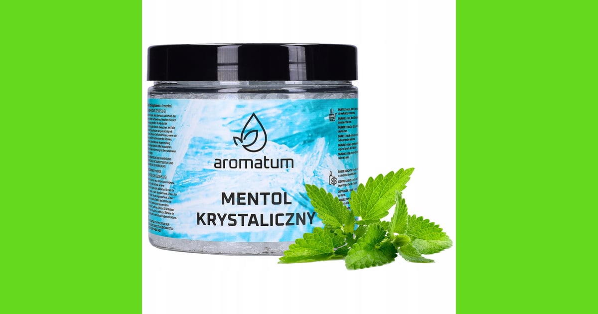 Mentol - Mentol krystaliczny kryształki