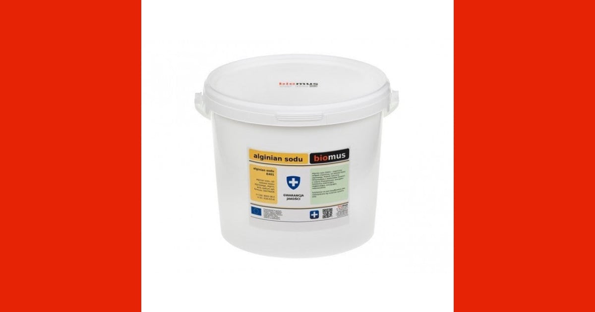 Natrium Alginat - Natriumalginat 3kg BIOMUS