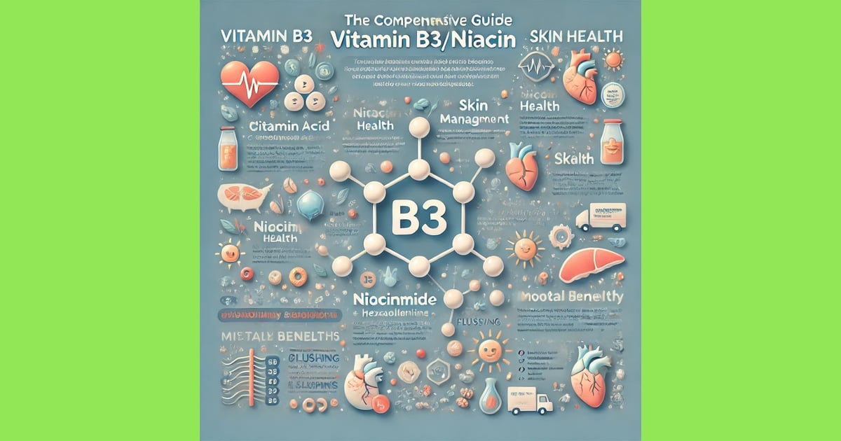 Niasin (Vitamin B3) - The Comprehensive Guide