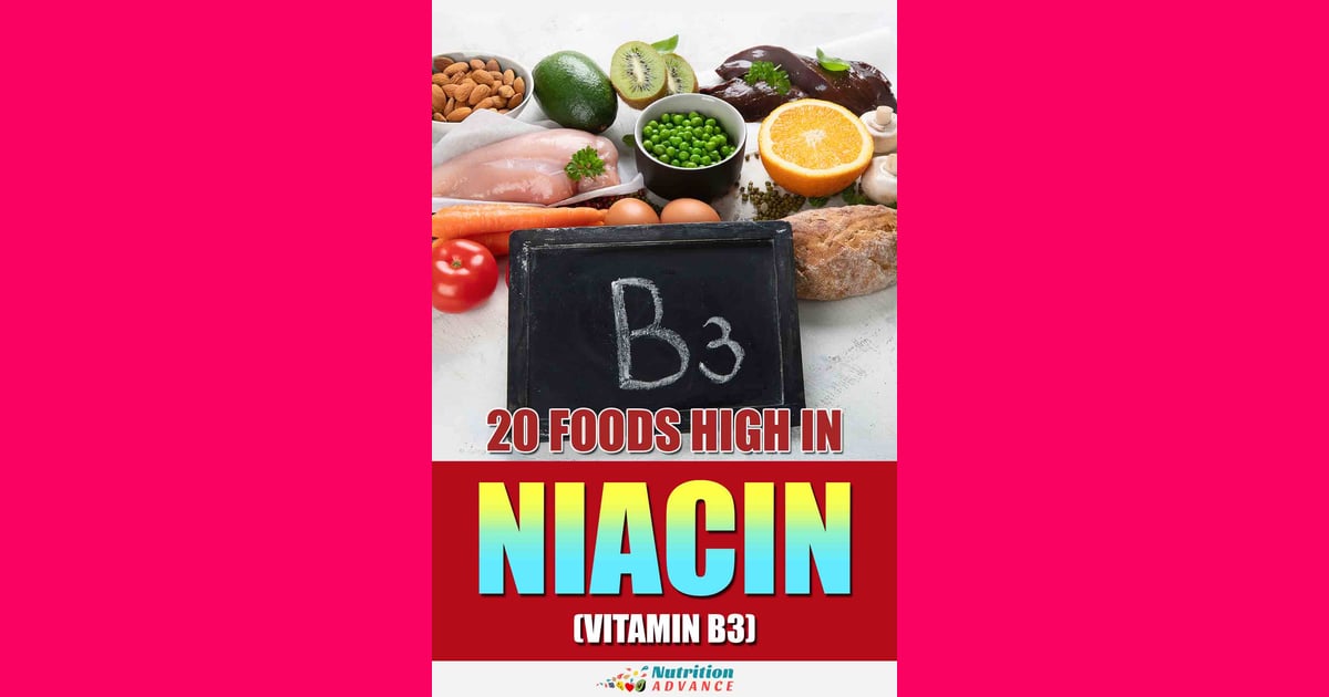 Niasin (Vitamin B3) - 30 Foods High