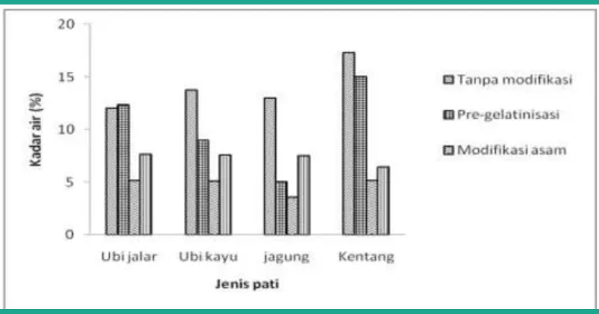 Pati Termodifikasi - Produksi Pati Termodifikasi