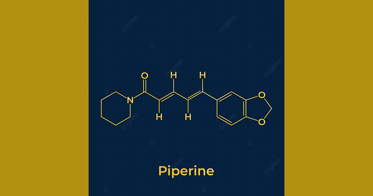 Piperin - Estructura Molecular De