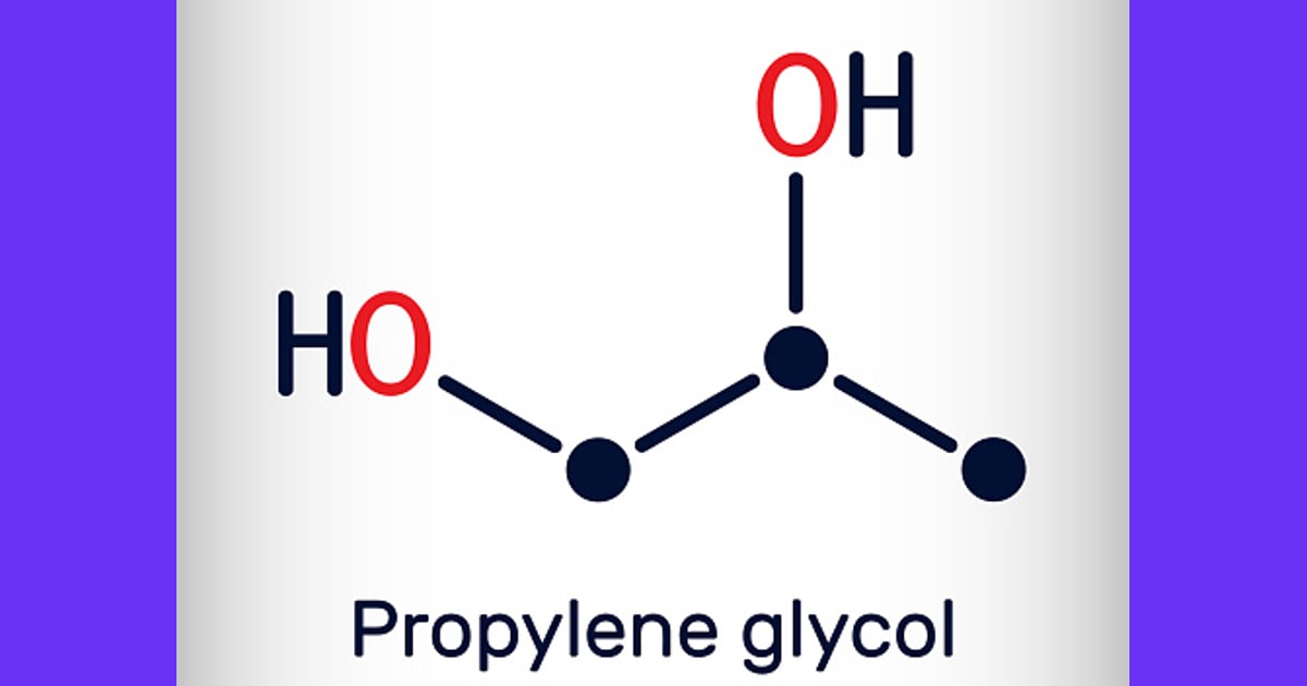 Propilen Glikol - Propilen Glikol Molekul