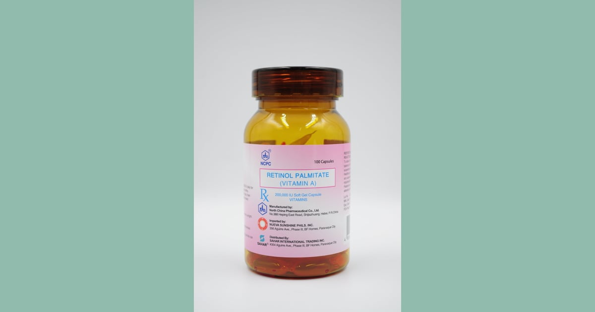 Retinol (Vitamin A) - RETINOL PALMITATE (Vitamin