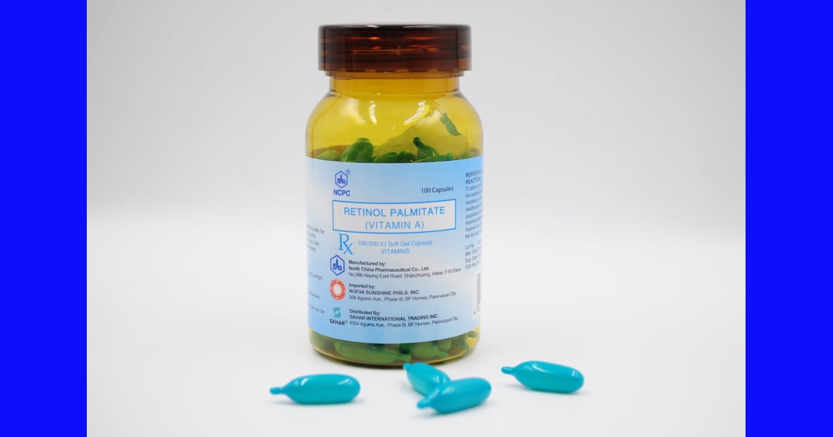 Retinol (Vitamin A) - RETINOL PALMITATE (Vitamin