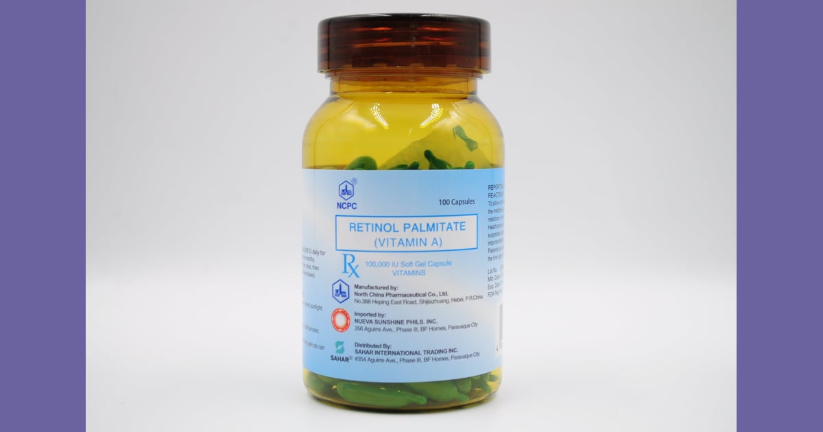 Retinol (Vitamin A) - RETINOL PALMITATE (Vitamin
