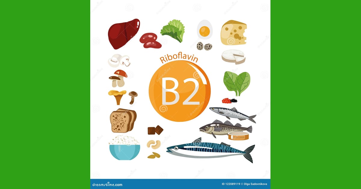 Riboflavin (Vitamin B2) - Vitamin B2 Riboflavin.