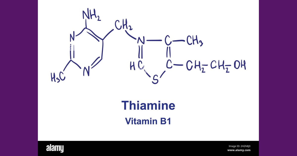 Tiamin (Vitamin B1) - Vitamin B1 Thiamine