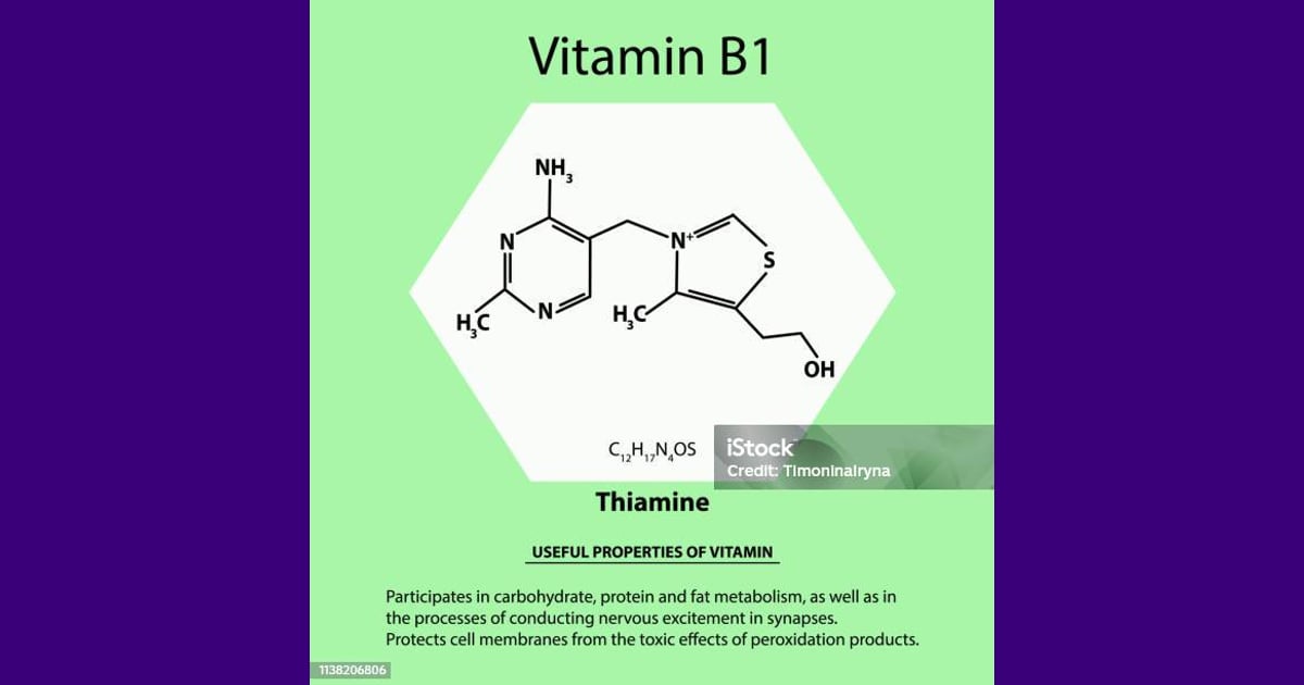 Tiamin (Vitamin B1) - Vitamin B1 Tiamin