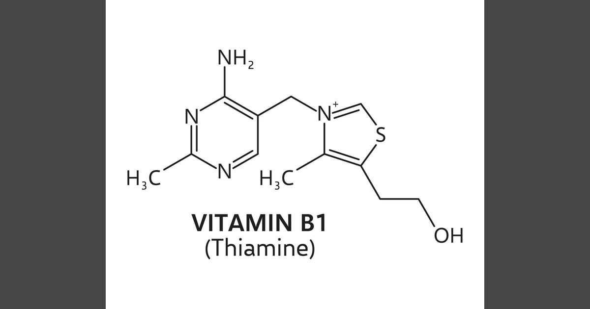 Tiamin (Vitamin B1) - Vitamin B1 formula,