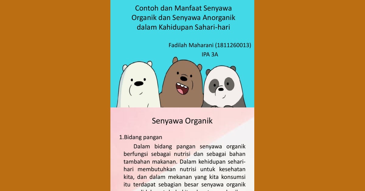 Senyawa Organik (Sejarah, Karakteristik, Manfaat Contoh) - Contoh dan Manfaat
