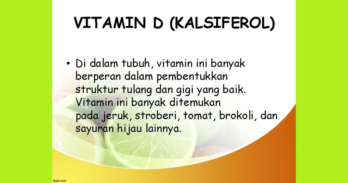 Senyawa Vitamin D (Sejarah, Karakteristik, Kegunaan Contoh) - VITAMIN VITAMIN VITAMIN
