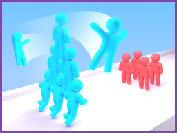 Begib dich auf ein episches Abenteuer in Crowd Stack Race 3D