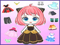 Chibi Doll Dress Up DIY: Salon de Mode et Jeu de Relooking