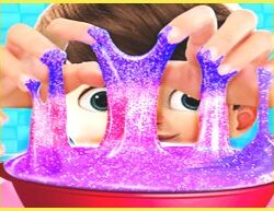 Create Your Own Rainbow Glitter Slime – Fun DIY Girls Game