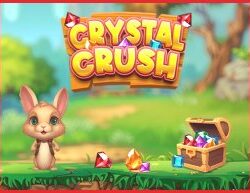 Crystal Crush: Ajude Bunny a Vencer com Blocos de Cristal Correspondentes!