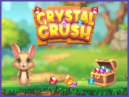 Crystal Crush: Help Bunny Win with Matched Crystal Blocks!