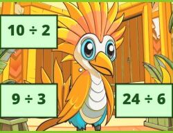 Découvrez l’image cachée de l’oiseau dans le jeu de découverte d’image de division d’oiseau
