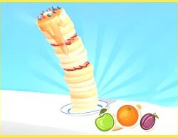 Emocionante Juego de Aventuras de Parkour con Fuente de Frutas Frescas