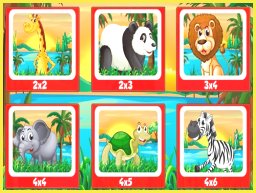 Entdecke die wilde Welt mit den glücklichen Puzzle-Freunden!
