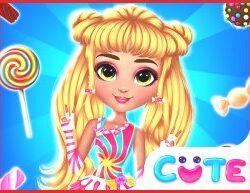 Entdecke trendige Bonbon-Outfits im Spiel My Sweet Candy Outfits