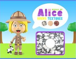 Entdecken Sie die faszinierende Welt der Steine mit World of Alice – Gesteinstrukturen
