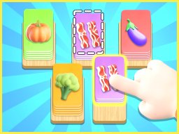 Gioca a Food Card Sort Puzzle Game Online per una Sfida Divertente