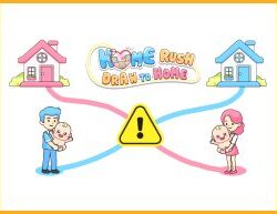 Home Rush: Dibuja hasta Casa – Juego de Rescate de Amigos