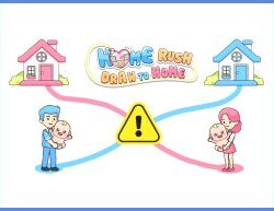 Home Rush: Zeichnen bis nach Hause – Retten von Freunden Spiel