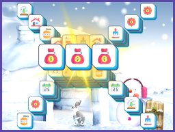 Jeu Festif Christmas N Tiles: Correspondance de 3 Puzzles Inspirés de Mahjong