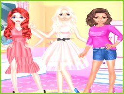Jogo de Vestir de Verão para Meninas Modernas