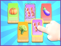 Jogue Food Card Sort Puzzle Game Online para um Desafio Divertido