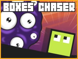 Perseguidor de Cajas: Juego de Escape Espacial Colorido